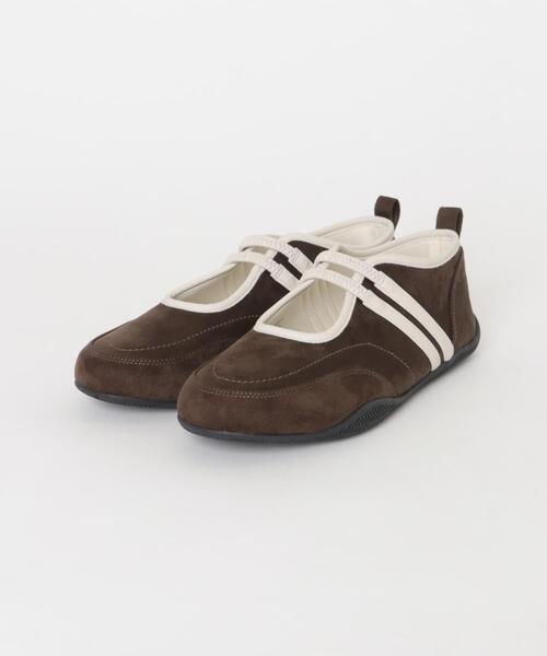 SENSE OF PLACE by URBAN RESEARCH（センスオブプレイスバイアーバンリサーチ）の「フラットソールバレエスニーカー（バレエシューズ・レディース・ブラウン/ブラック/アイボリー・SMALL/LARGE/MEDIUM）」の20枚目の写真
