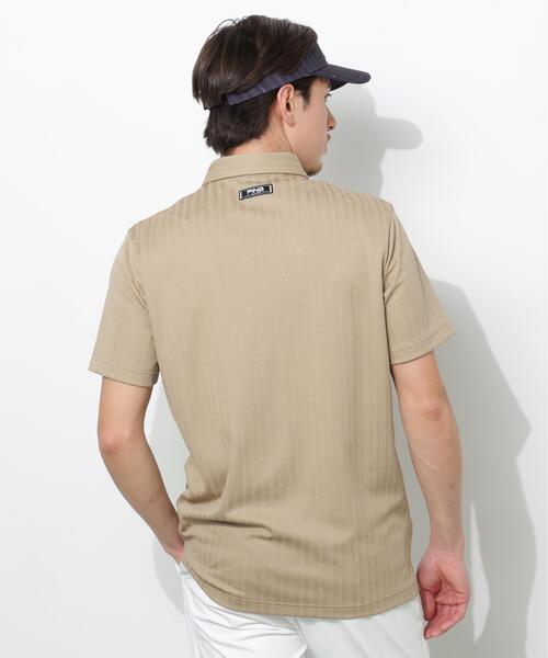 PING(ピン)の「【PING APPAREL】ストライプジャカード半袖ポロシャツ(ポロシャツ・メンズ・レッド/ベージュ/ホワイト/ネイビー・LL1/L/LL/S/M)」の19枚目の写真