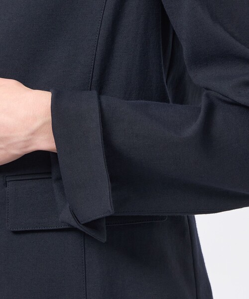 MACKINTOSH PHILOSOPHY（ﾏｯｷﾝﾄｯｼｭ ﾌｨﾛｿﾌｨｰ）の「【MP STANDARD JACKET】DRY OXFORD製（テーラードジャケット・レディース・チャコールグレー/ダークネイビー/ブルー系その他7/ベージュ系その他・36/38/40）」の9枚目の写真