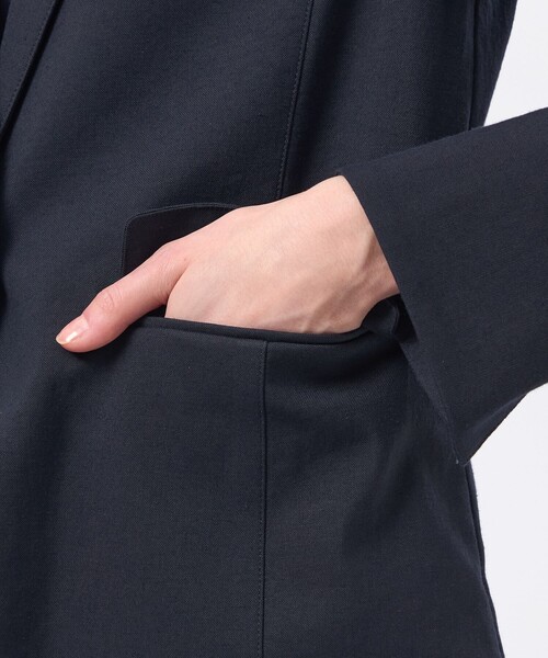 MACKINTOSH PHILOSOPHY（ﾏｯｷﾝﾄｯｼｭ ﾌｨﾛｿﾌｨｰ）の「【MP STANDARD JACKET】DRY OXFORD製（テーラードジャケット・レディース・チャコールグレー/ダークネイビー/ブルー系その他7/ベージュ系その他・36/38/40）」の10枚目の写真