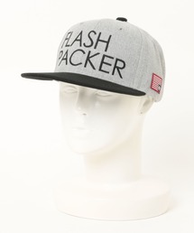 FLASH PACKER（フラッシュパッカー）の「FLASH PACKER フラッシュパッカー/ フラットキャップ ロゴキャップ スナップバック サイズ調整 /// XBC-21TH（キャップ）」