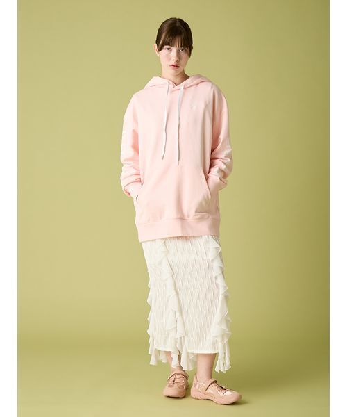 FURFUR(ファーファー)の「フリルカットスカート(スカート・レディース・ピンク/アイボリー/ブラック・F)」の15枚目の写真