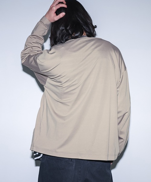MDR(エムディアール)の「【接触冷感】ポンチカーディガン(カーディガン/ボレロ・メンズ・ネイビー/グレイッシュベージュ・L/M)」の17枚目の写真