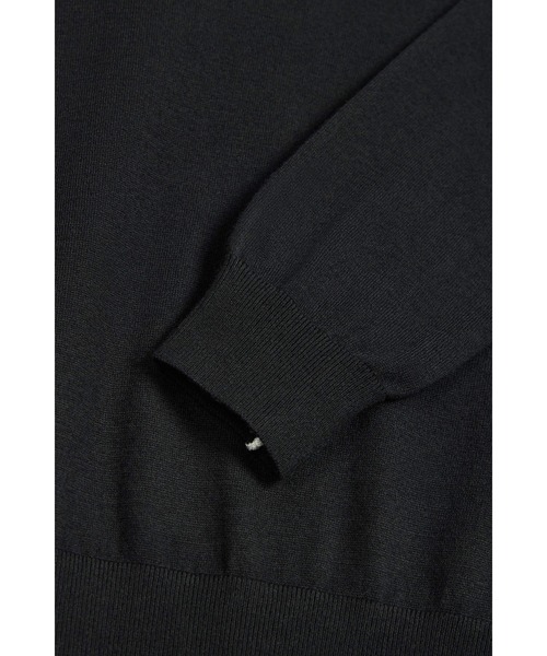 EMIS（イミス）の「(W) COLLAR KNIT TOP（ニット/セーター・レディース・ベージュ/ブラック・FREE）」の11枚目の写真