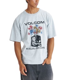VOLCOM メンズ FLOWER MEN SS TEE Tシャツ 【2026年春夏モデル】