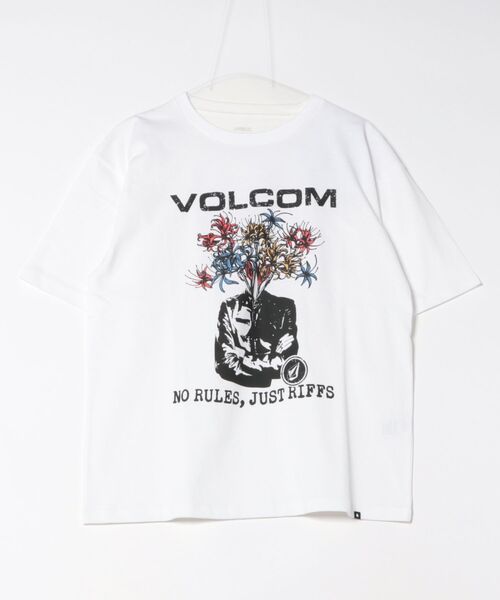 VOLCOM(ボルコム)の「VOLCOM メンズ FLOWER MEN SS TEE Tシャツ 【2026年春夏モデル】(Tシャツ/カットソー・メンズ・ライトグレー/パープル系その他/ホワイト/ブラック・SMALL/MEDIUM/LARGE/X-LARGE)」の12枚目の写真