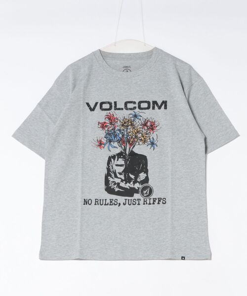 VOLCOM(ボルコム)の「VOLCOM メンズ FLOWER MEN SS TEE Tシャツ 【2026年春夏モデル】(Tシャツ/カットソー・メンズ・ライトグレー/パープル系その他/ホワイト/ブラック・SMALL/MEDIUM/LARGE/X-LARGE)」の14枚目の写真