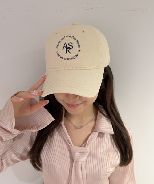 SHEPP(シープ)の「【26年春夏新作】ARSキャップ(キャップ・レディース・ブラック/アイボリー/サックスブルー・F)」の4枚目の写真