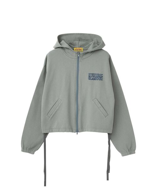 【最高デザイン】ヒステリックグラマー　刺繍ガールロゴ　パイルジップパーカー　M STYLING | HYSTERIC GLAMOUR ONLINE STORE ヒステリックグラマー