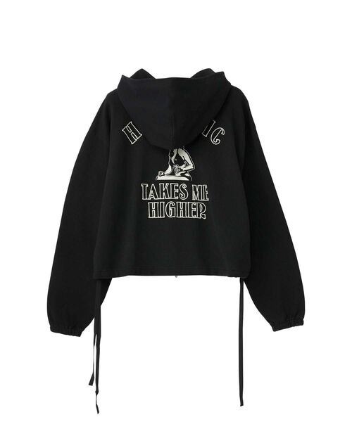 HYSTERIC GLAMOUR(ヒステリックグラマー)の「TAKES ME HIGHER刺繍 パーカー(パーカー・レディース・ブラック/カーキ/ベージュ・FREE)」の12枚目の写真