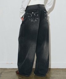 Midnight Move（ミッドナイトムーブ）の「eg pk denim pants (black)（デニムパンツ）」