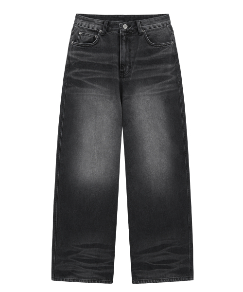 Midnight Move(ミッドナイトムーブ)の「eg pk denim pants (black)(デニムパンツ・レディース・その他・MEDIUM/SMALL)」の2枚目の写真