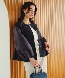 green label relaxing | ［size SHORTあり］fleurie(フルリー) フォルム ジャケット 2(ノーカラージャケット)