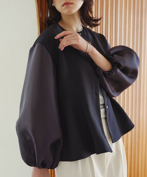 グリーンレーベルリラクシング　fleurie(フルリー) フォルム ジャケット セール】［size SHORTあり］fleurie(フルリー) フォルム ジャケット