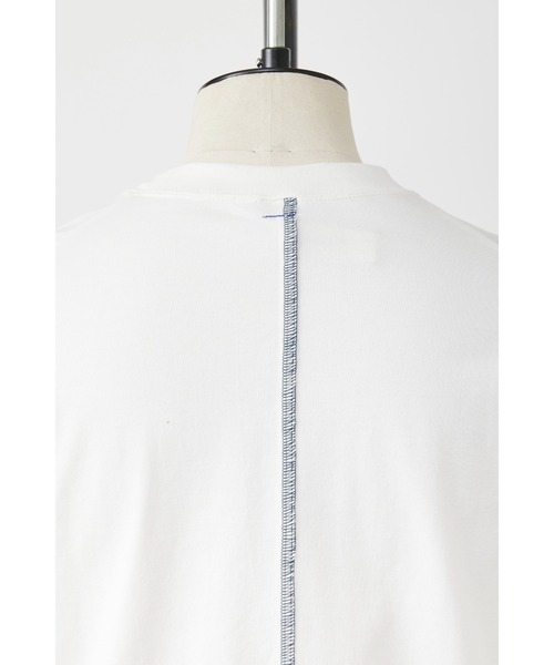 SHINYAKOZUKA（シンヤコヅカ）の「ORDINARY S/S TEE(ISSUE#8)（Tシャツ/カットソー・メンズ・ブルー系その他/ホワイト/ブラック・LARGE/MEDIUM/SMALL/X-LARGE/X-SMALL）」の5枚目の写真