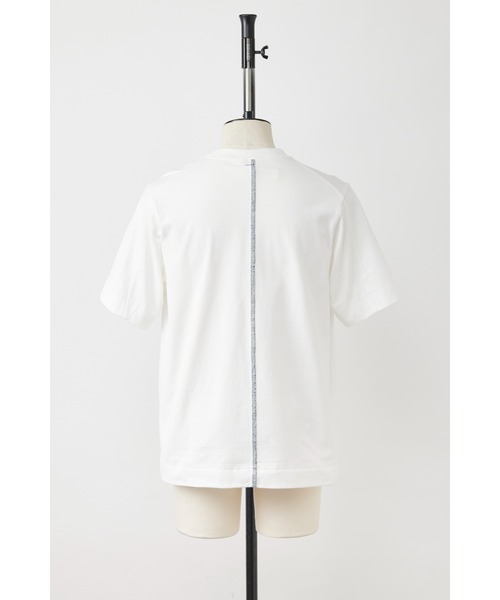 SHINYAKOZUKA（シンヤコヅカ）の「ORDINARY S/S TEE(ISSUE#8)（Tシャツ/カットソー・メンズ・ブルー系その他/ホワイト/ブラック・LARGE/MEDIUM/SMALL/X-LARGE/X-SMALL）」の6枚目の写真