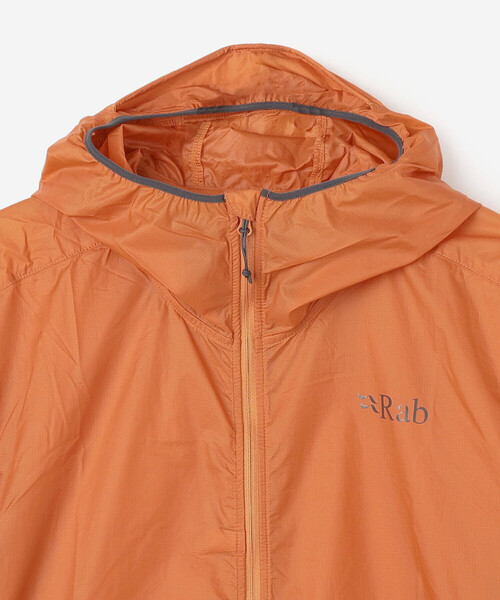 Rab(ラブ)の「Rab | Vital Hoody MEN(ナイロンジャケット・メンズ・チャコール/オレンジ系その他・M/L)」の17枚目の写真