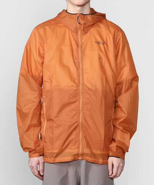 Rab(ラブ)の「Rab | Vital Hoody MEN(ナイロンジャケット・メンズ・チャコール/オレンジ系その他・M/L)」の11枚目の写真