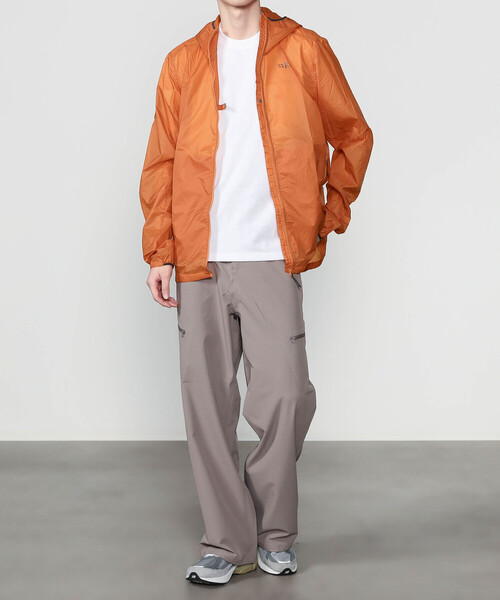 Rab(ラブ)の「Rab | Vital Hoody MEN(ナイロンジャケット・メンズ・チャコール/オレンジ系その他・M/L)」の5枚目の写真