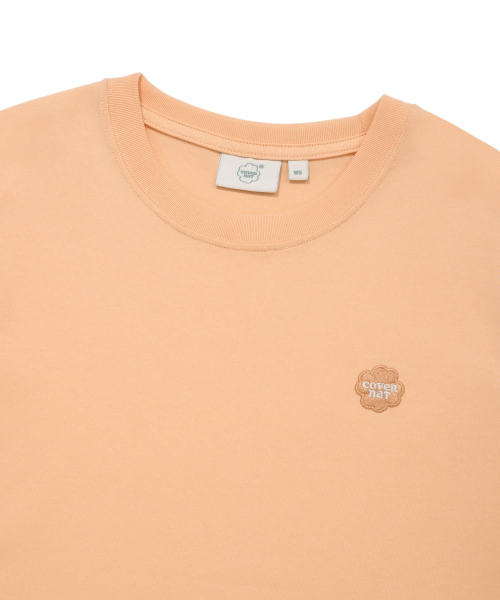 COVERNAT WOMAN(カバーナットウーマン)の「ウーマンスモールクローバーハートTシャツサーモン(Tシャツ/カットソー・レディース・その他・LARGE/WS/WM)」の3枚目の写真