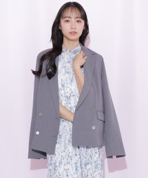 JILL by JILL STUART（ジルバイジルスチュアート）の「〈セットアップ対応〉サマーツイルテーラードジャケット（テーラードジャケット）」