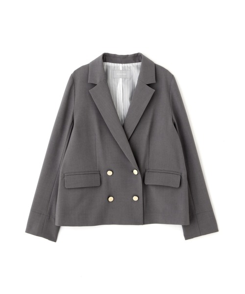 JILL by JILL STUART(ジルバイジルスチュアート)の「〈セットアップ対応〉サマーツイルテーラードジャケット(テーラードジャケット・レディース・ブルー/グレー/ベージュ・MEDIUM/SMALL)」の15枚目の写真