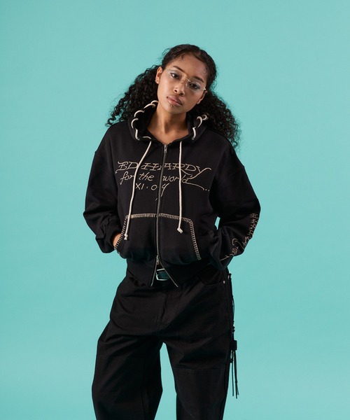 ED HARDY×FTW ZIP HOODIE（パーカー）｜FTW（エフティダブリュー）の