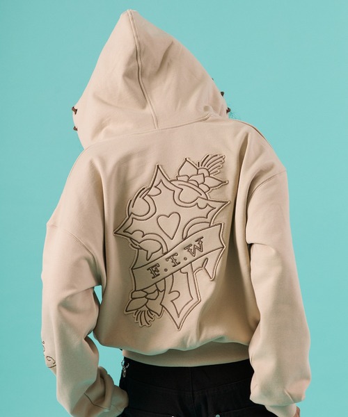 ED HARDY×FTW ZIP HOODIE（パーカー）｜FTW（エフティダブリュー）の