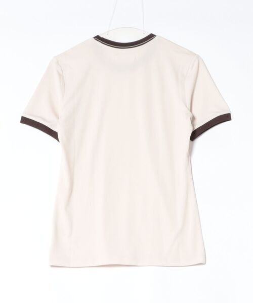 MIDWEST（ミッドウエスト）の「anuke Compact Ringer T-Shirts（Tシャツ/カットソー・レディース・ベージュ・FREE）」の9枚目の写真