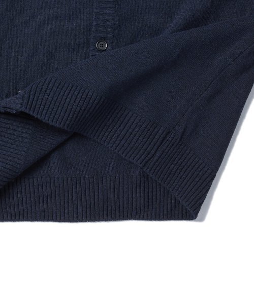 Beyond Closet(-)の「ILP シグネチャーワッペンソフトタッチラウンドカーディガン ネイビー(カーディガン/ボレロ・レディース・その他・SMALL/MEDIUM/LARGE)」の8枚目の写真
