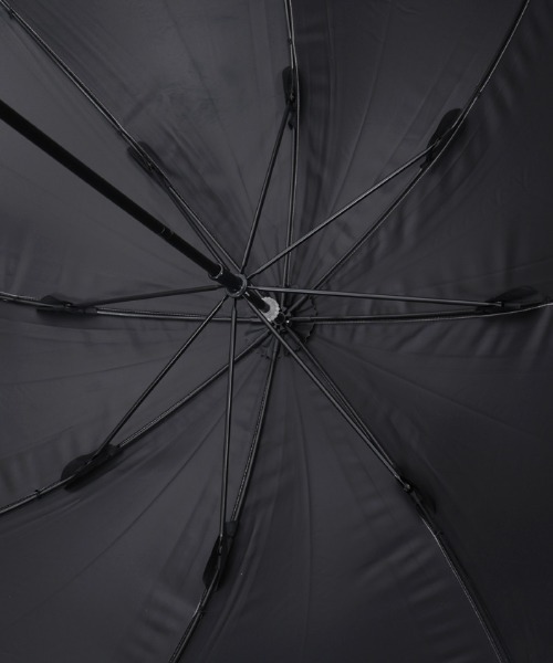 axes femme（アクシーズファム）の「フリル使い晴雨兼用ショート傘（長傘・レディース・ブラック/グレイッシュベージュ/キナリ・FREE）」の6枚目の写真