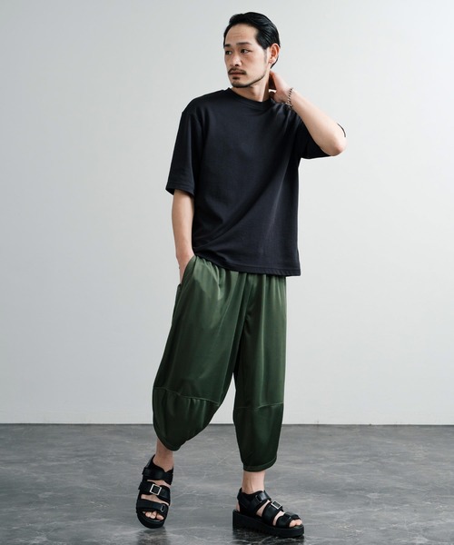 Rocky Monroe(ロッキーモンロー)の「接触冷感・UVカット 多機能クロップドバルーンアラジンパンツ(その他パンツ・メンズ・ベージュ/ネイビー/チャコール/ブラック/カーキ・LL/M/L)」の21枚目の写真