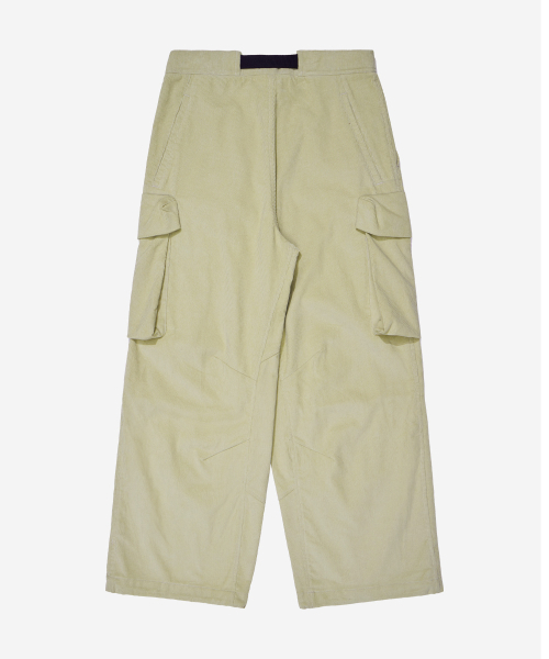 KALAPATTHAR（カラパタール）の「WIDE CORDUROY BELTED CARGO POCKET PANTS - BEIGE（その他パンツ・メンズ・その他・MEDIUM/LARGE）」の3枚目の写真