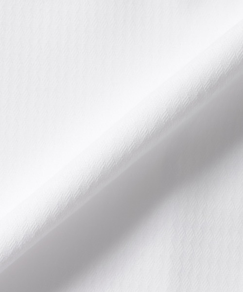 TOKYO SHIRTS（トウキョウシャツ）の「【透け防止】 形態安定ノンアイロン レギュラー 長袖ビジネスワイシャツ（ビジネスシャツ・レディース・ホワイト・XS/S/M/L/LL/XL）」の2枚目の写真