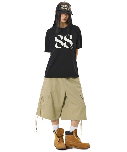 OY（オーワイ）の「『OY/オーワイ』NO DOUBT 88 TEE /ノーダウト88Tシャツ（Tシャツ/カットソー・メンズ・ブラック/ホワイト・L/M）」の16枚目の写真