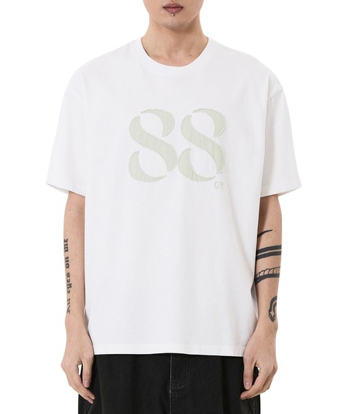 OY（オーワイ）の「『OY/オーワイ』NO DOUBT 88 TEE /ノーダウト88Tシャツ（Tシャツ/カットソー・メンズ・ブラック/ホワイト・L/M）」の18枚目の写真