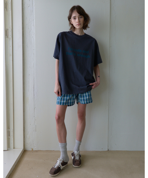 NOCONTENT(ノーコンテント)の「155. アティチュードT _ チャコール(Tシャツ/カットソー・レディース・その他・FREE)」の2枚目の写真