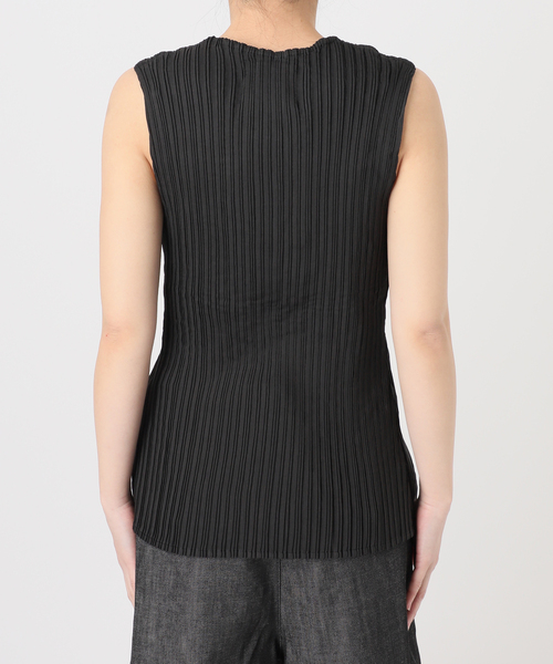 Gongdid Design(ゴンディッドデザイン)の「【Gongdid Design】 Carry Over_Denim_Vest:ベスト(ベスト・レディース・アイボリー/ブラック・FREE)」の15枚目の写真