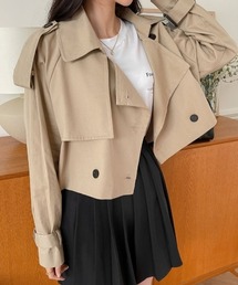 FAVORITO（ファヴォリート）の「ショートトレンチコート（その他アウター）」