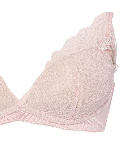 AMOSTYLE BY Triumph（アモスタイルバイトリンプ）の「夢みるブラ ノンワイヤーエアリー ノンワイヤーブラジャー ヴィーナスエア【A,B,C,Dカップ】 AMST1544 HU JX（ブラジャー・レディース・ダークブラウン/ライトピンク/ライトブルー・A70/A75/B65/B70/B75/C65/C70/C75/D65/D70/D75/D80）」の21枚目の写真