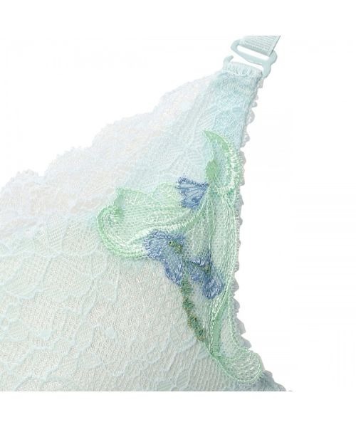 AMOSTYLE BY Triumph（アモスタイルバイトリンプ）の「夢みるブラ ノンワイヤーエアリー ノンワイヤーブラジャー ヴィーナスエア【A,B,C,Dカップ】 AMST1544 HU JX（ブラジャー・レディース・ダークブラウン/ライトピンク/ライトブルー・A70/A75/B65/B70/B75/C65/C70/C75/D65/D70/D75/D80）」の18枚目の写真