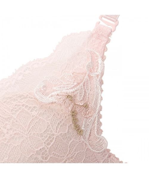 AMOSTYLE BY Triumph（アモスタイルバイトリンプ）の「夢みるブラ ノンワイヤーエアリー ノンワイヤーブラジャー ヴィーナスエア【A,B,C,Dカップ】 AMST1544 HU JX（ブラジャー・レディース・ダークブラウン/ライトピンク/ライトブルー・A70/A75/B65/B70/B75/C65/C70/C75/D65/D70/D75/D80）」の22枚目の写真