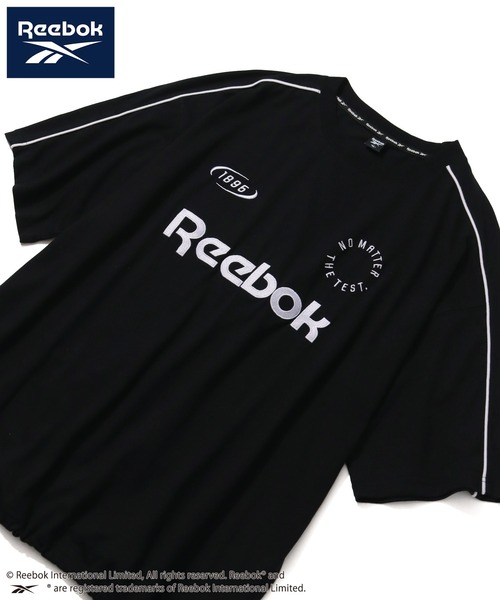 Reebok(リーボック)の「【Reebok/リーボック】ワッペン刺繍 ドローコード ゲームTシャツ(Tシャツ/カットソー・メンズ・ホワイト/チャコールグレー/グレイッシュベージュ/ブラック・LL/M/L)」の14枚目の写真