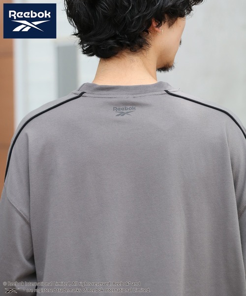 Reebok(リーボック)の「【Reebok/リーボック】ワッペン刺繍 ドローコード ゲームTシャツ(Tシャツ/カットソー・メンズ・ホワイト/チャコールグレー/グレイッシュベージュ/ブラック・LL/M/L)」の16枚目の写真