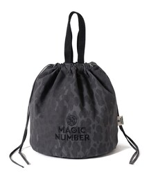 【別注】MAGIC NUMBER / レオパード 巾着型 カートバッグ