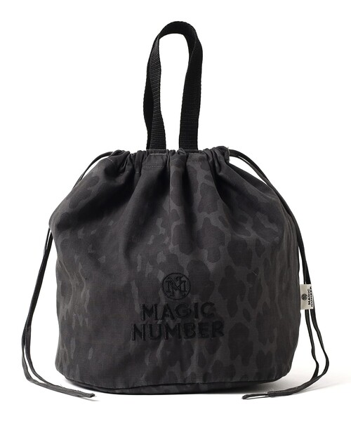BEAMS GOLF(ビームスゴルフ)の「【別注】MAGIC NUMBER / レオパード 巾着型 カートバッグ(トートバッグ・レディース・ブラック/ブラウン・ONE SIZE)」の3枚目の写真