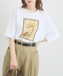 KATHARINE ROSS | 【KATHARINE ROSS】スケルトンフラワーTシャツ(Tシャツ/カットソー)