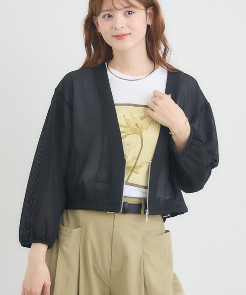 KATHARINE ROSS(キャサリンロス)の「【KATHARINE ROSS】スケルトンフラワーTシャツ(Tシャツ/カットソー・レディース・ブラウン/ホワイト・FREE)」の12枚目の写真
