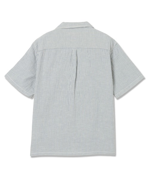 GUESS JEANS(ゲスジーンズ)の「GUESS JEANS Boxy Camp Shirt シャツ(シャツ/ブラウス・メンズ・カーキ/ライトブルー・MEDIUM/LARGE/SMALL/X-LARGE/XX-LARGE)」の6枚目の写真