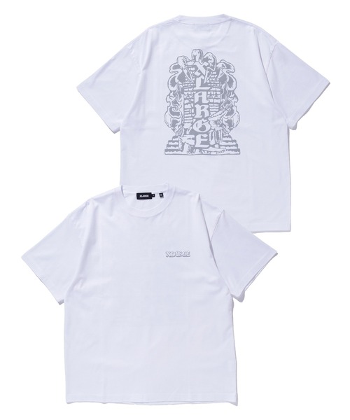 XLARGE(エクストララージ)の「SKULL TOWER S/S TEE(Tシャツ/カットソー・メンズ・ブラック/ホワイト/ネイビー・XL/L/M/S)」の2枚目の写真